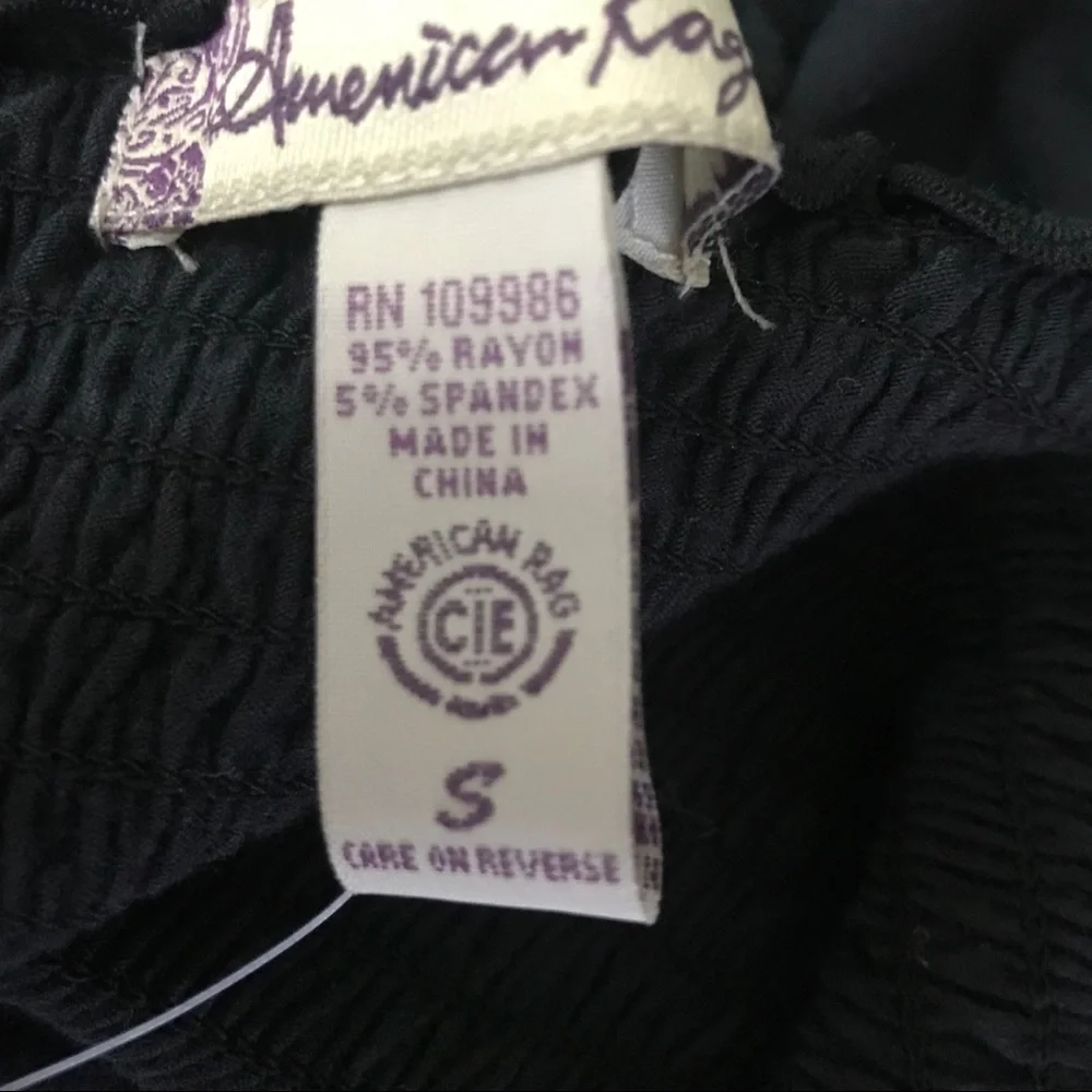 American Rag Black Halter Dress - Picture 2 of 7